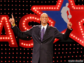 Basketball legend Kareem Abdul-Jabbar is spreading his educational message about cancer.