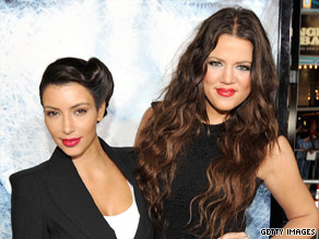 Kim (left) and Khloe Kardashian trash tv or reality stars? 