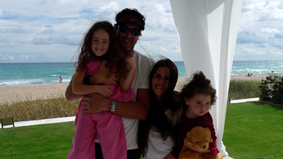Soleil Moon Frye and family.