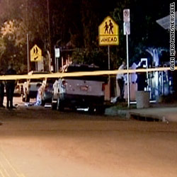1 dead, 10 hurt after knives, guns drawn at LA party