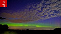 Luzes do Norte pintar o céu em todo mundo