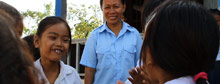 Helping kids find way to school