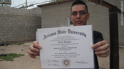 Engineering grad waits to become legal