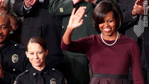 Obama's first State of the Union in pictures