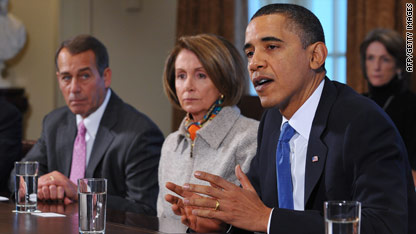 Obama holds bipartisan talks on jobs