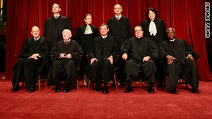 The current Supreme Court justices