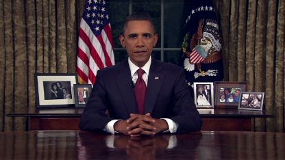 Obama on 'historic moment'