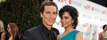Baby joy for McConaughey