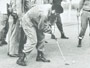 Che Guevara playing golf?