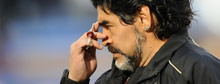 Headstrong Maradona bows out