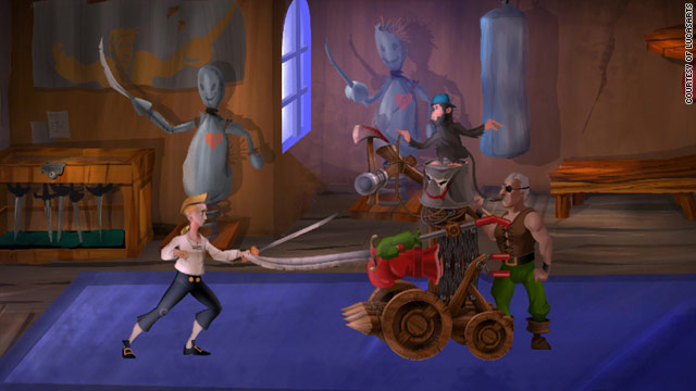 "Monkey Island 2 Special Edition: LeChuck's Revenge" is just one of the great games you can play on Apple's iPad.