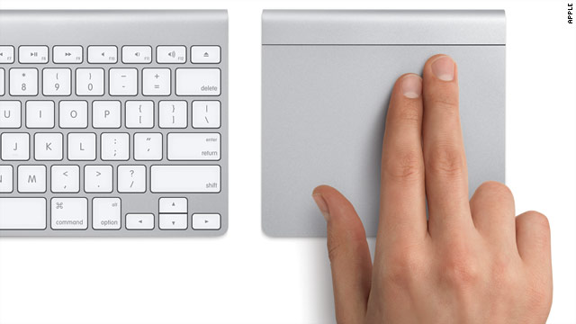 Apple's new wireless device works with any Mac and lets users manipulate what's on their screens through gestures.
