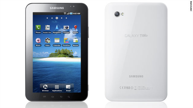 "The Galaxy Tab will change our lives," Samsung Mobile President J.K. Shin said. "It is a true paradigm-shifter."