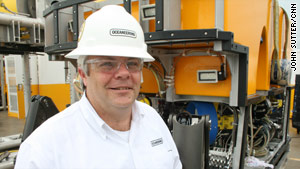 Mark Campbell, manufacturing manager at Oceaneering, says underwater ROVs are equipped to tackle many tasks.