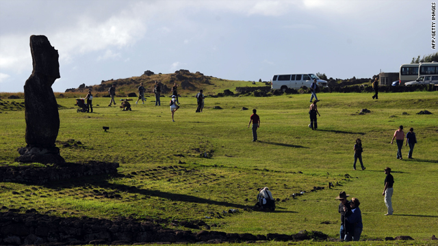 Tourists on Easter Island will be ablse to see the solar eclipse.