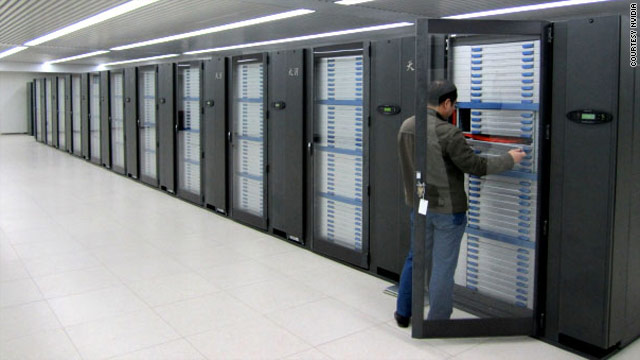 The supercomputer was unveiled yesterday at the Annual Meeting of National High Performance Computing.