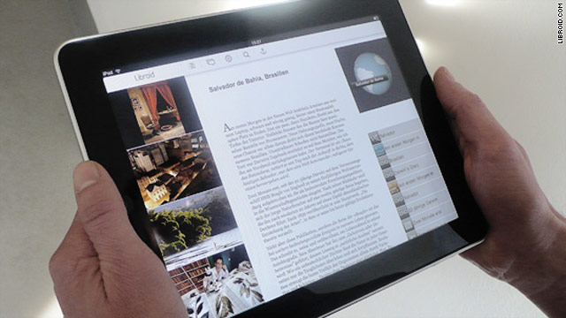 The Libroid app allows authors to add multimedia to their e-books.