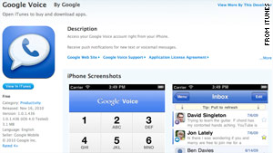 google voice, cell phone