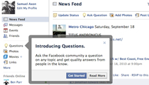 Facebook launches 'Questions'