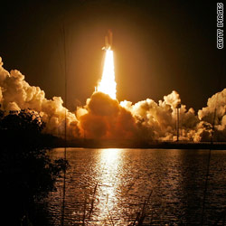 Endeavour docks with international space station