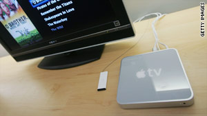 Apple appears to be moving further into the market for online and mobile television.