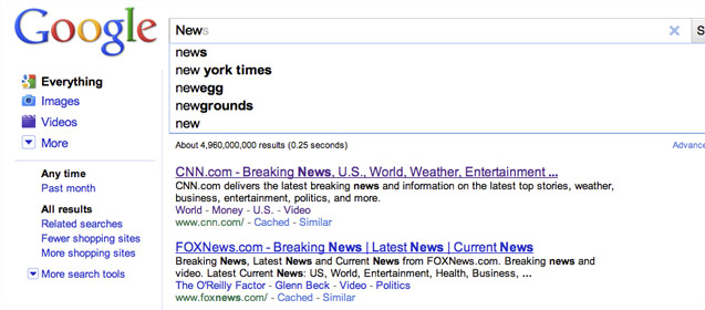 Google launches 'Instant' search 