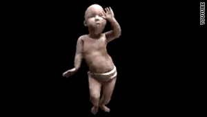 This dancing baby animated video clip was an internet sensation way back in 1996.