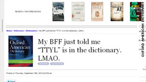 Lolz: Oxford Online Dictionary adds Internet terms