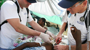 Volunteering to save lives in Haiti  
