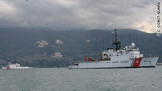 U.S. military aid reaches Haiti.