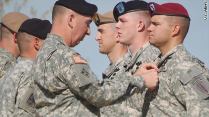Medal, reprimand for same incident