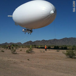 Blimp to help track Gulf oil