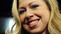 Town abuzz over Clinton wedding