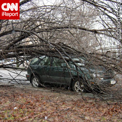 Strong winds, heavy rain slam East