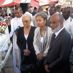 Haitian archbishop is laid to rest