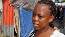 Women fear Haiti camp violence