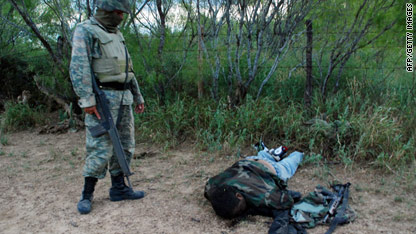 Mexico shootout kills 25 drug suspects