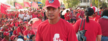 Thais collect blood for message