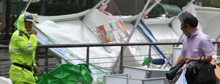 Typhoon kills 3 in South Korea