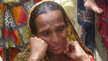 Perilous journey home amid floods