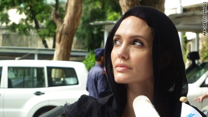 Jolie calls for hope in Pakistan