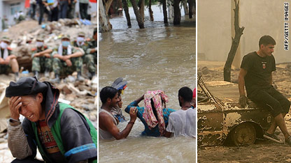 Peshawar, Pakistan, saw six times the month average rainfall in only 24 hours