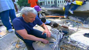 Follow Anderson Cooper in Haiti
