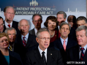 Democrats push for health care deal by end of week.