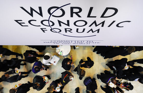 Each year, the world’s wealthiest and most powerful gather at the World Economic Forum to debate opportunities in the region. SOURCE: AFP/GETTY IMAGES