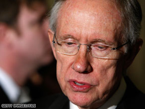 Senator Reid said Thursday that Democrats will offer a slimmed down jobs bill.