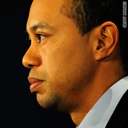 Tiger Woods says, 'I am so sorry' in a public apology.