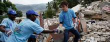 Kris Allen helps Haiti