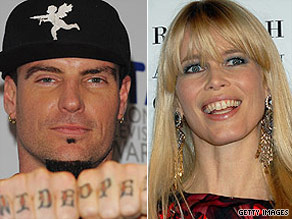Can you link Vanilla Ice to Claudia Schiffer?