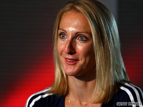 Paula Radcliffe is a marathon-running mother.